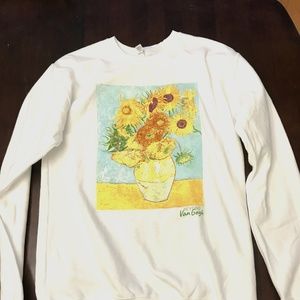 Unisex Heavy Blend™ Crewneck Sweatshirt - Van Gogh - Sunflowers